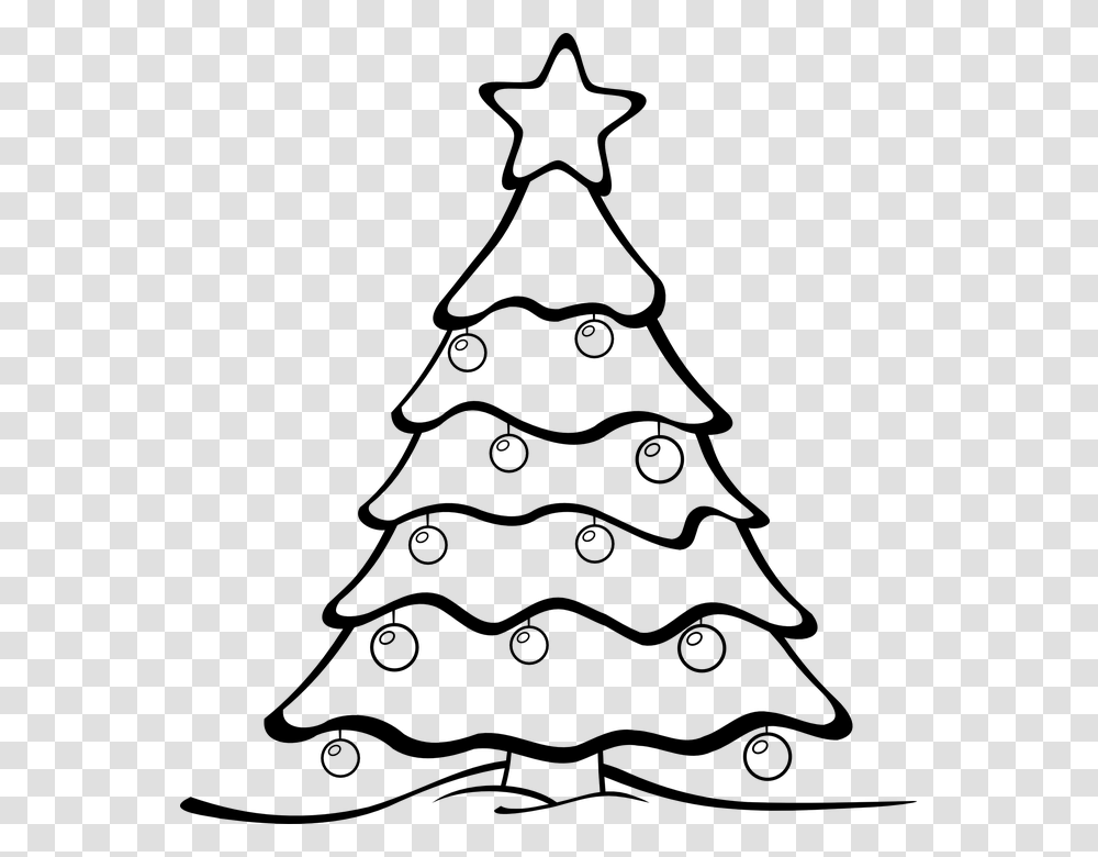 Christmas Tree Colouring Sheet, Gray, World Of Warcraft Transparent Png