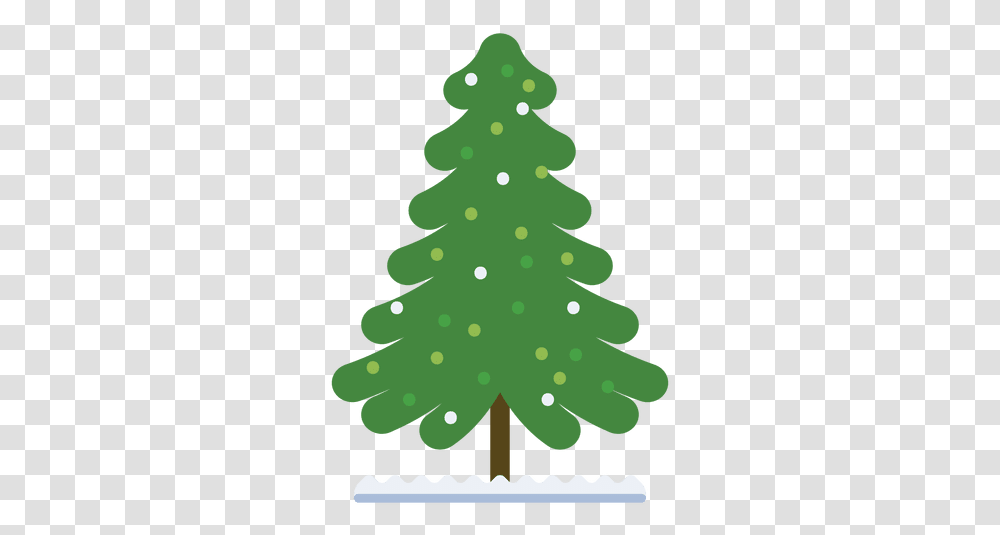 Christmas Tree Decorated Flat Icon 32 Vertical, Plant, Ornament, Star Symbol,  Transparent Png