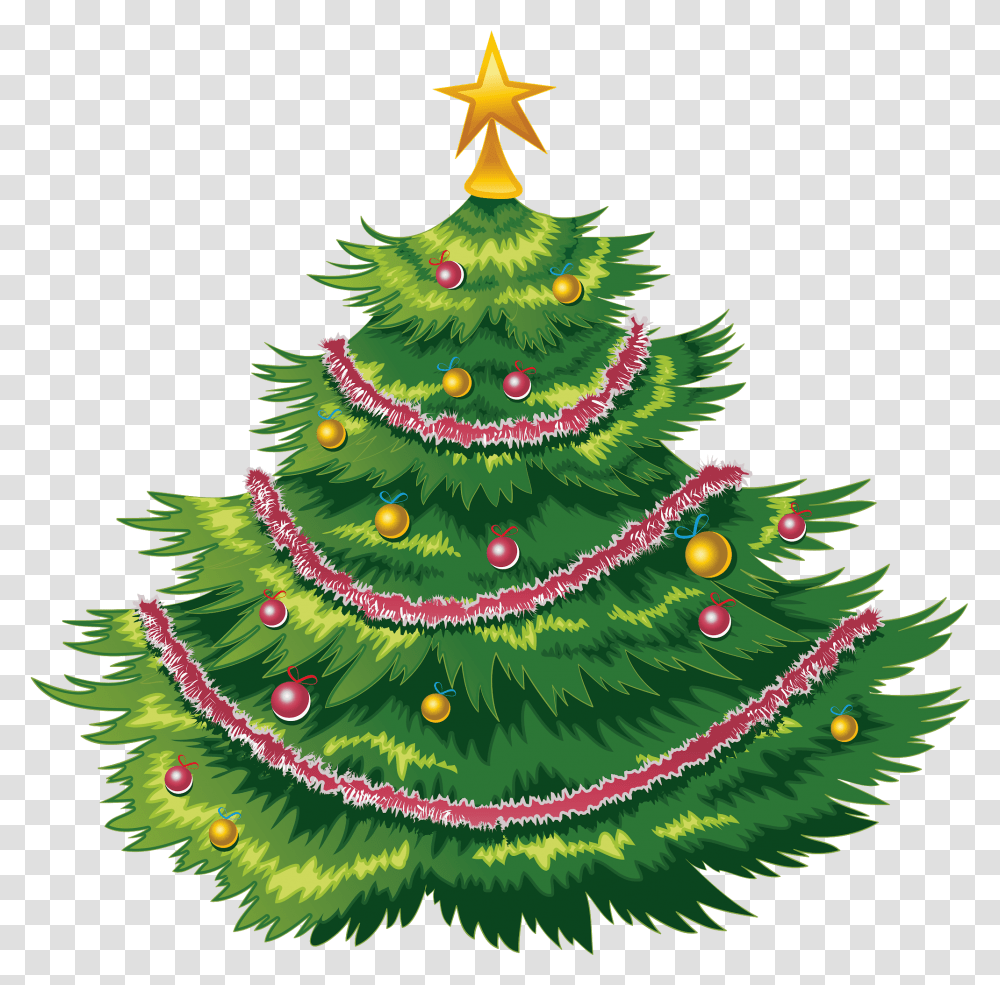 Christmas Tree Decoration Merry Christmas, Ornament, Plant, Star Symbol Transparent Png