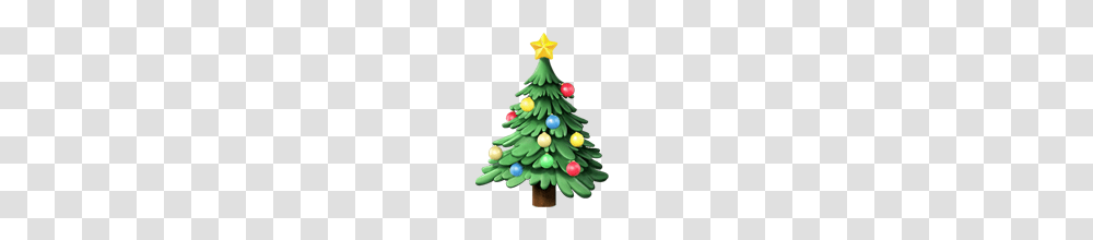 Christmas Tree Emoji On Apple Ios, Plant, Ornament, Pine Transparent Png