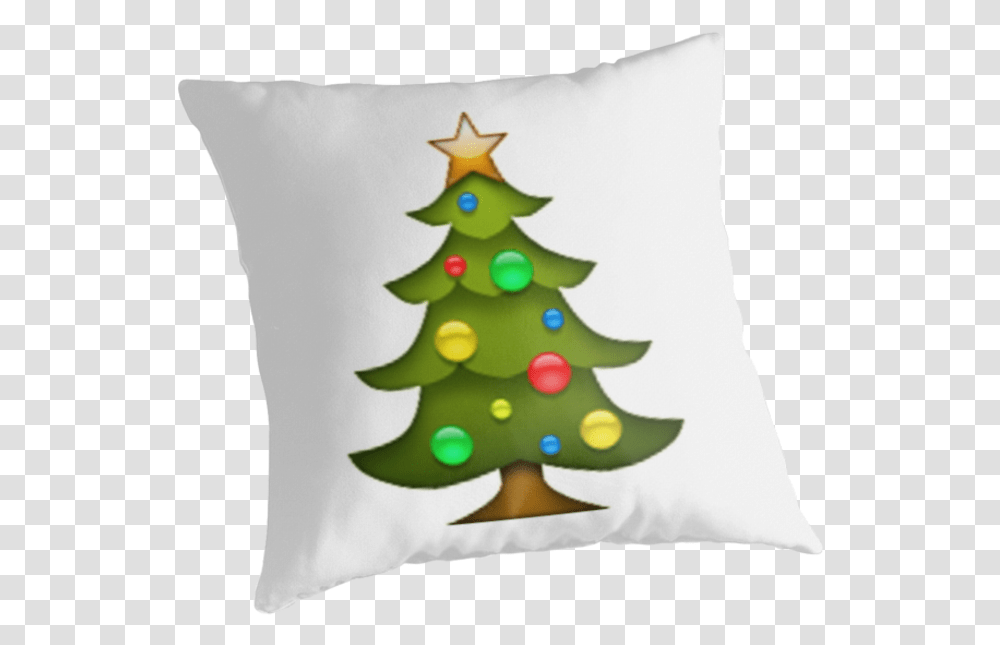 Christmas Tree Emoji Typed Download Home Alone Emoji Quiz, Pillow, Cushion, Plant, Ornament Transparent Png
