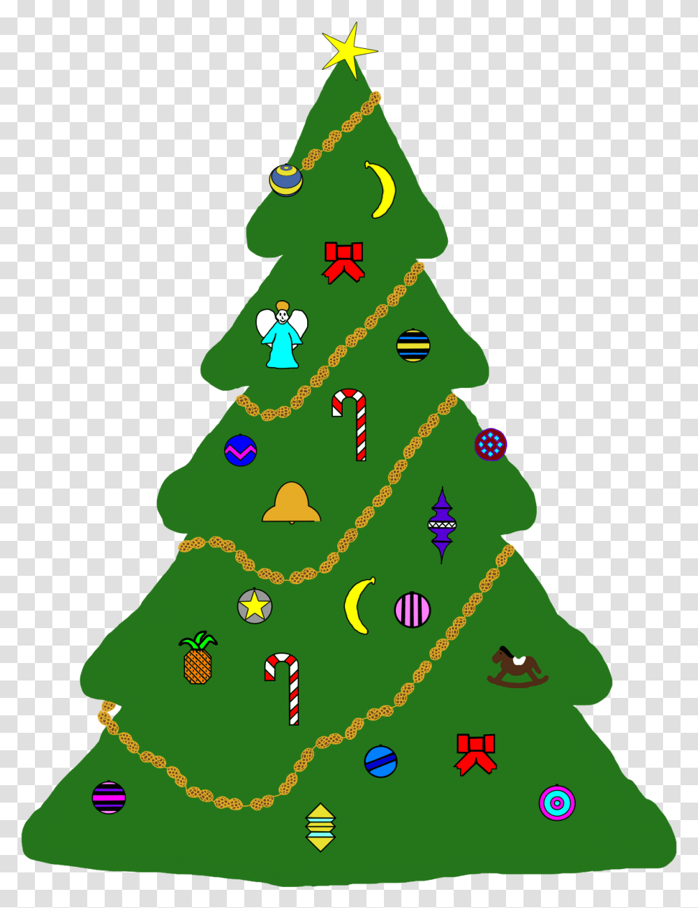 Christmas Tree For Monkeys Clip Arts Christmas Tree, Plant, Ornament, Star Symbol, Outdoors Transparent Png