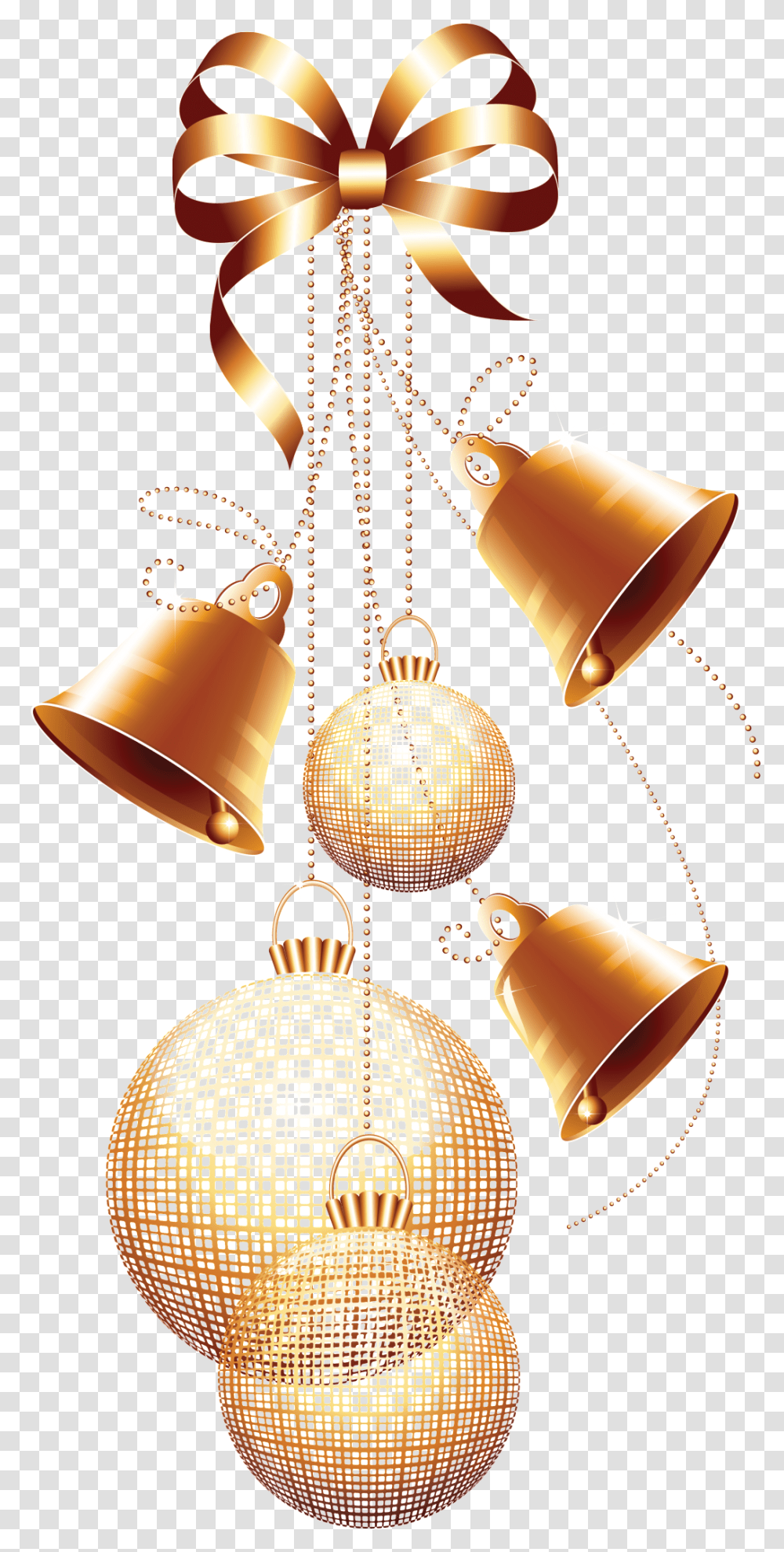 Christmas Tree Gift Element Free Download Vector, Bronze, Lamp, Musical Instrument, Lampshade Transparent Png