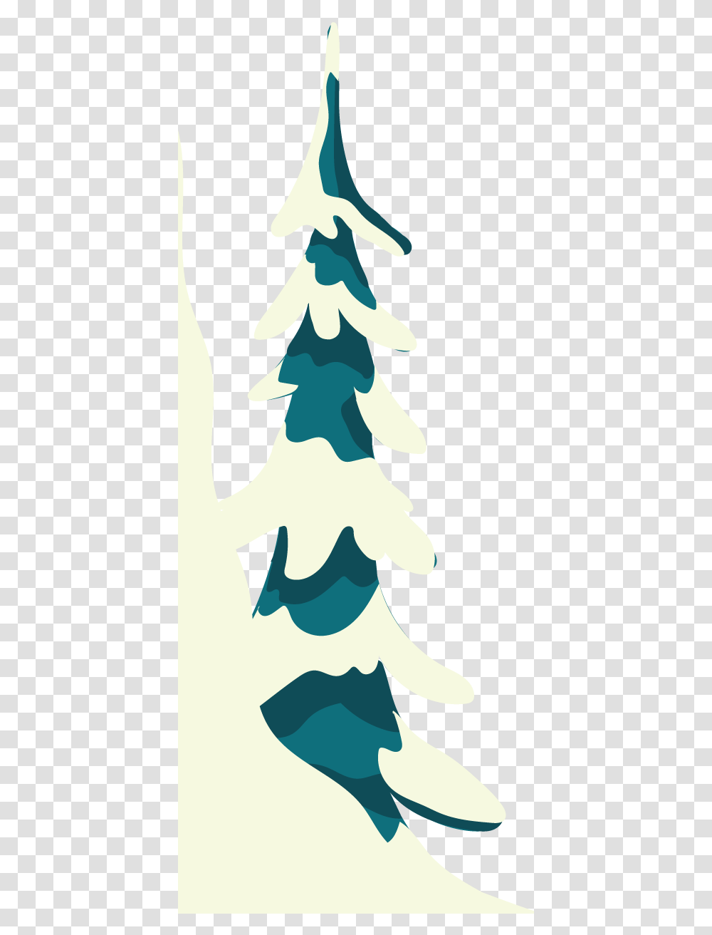 Christmas Tree, Silhouette, Floral Design Transparent Png