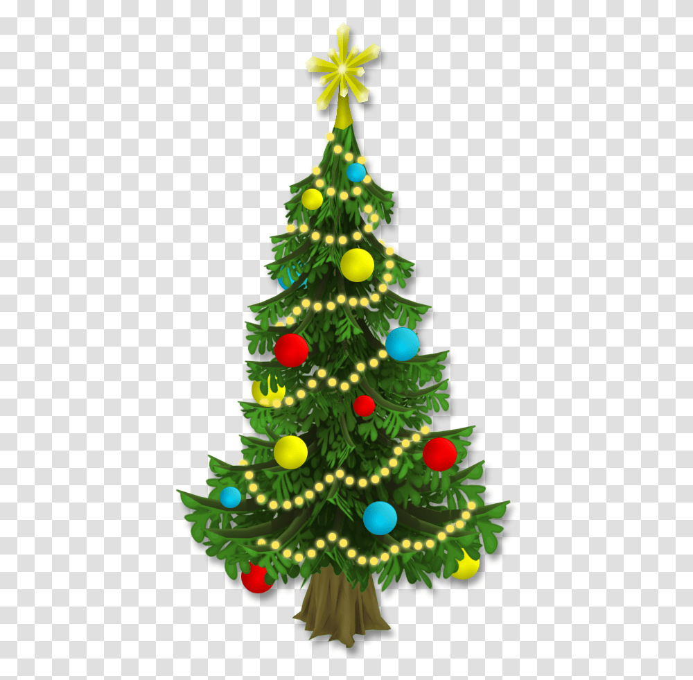 Christmas Tree Hay Day Trees, Ornament, Plant, Bush Transparent Png