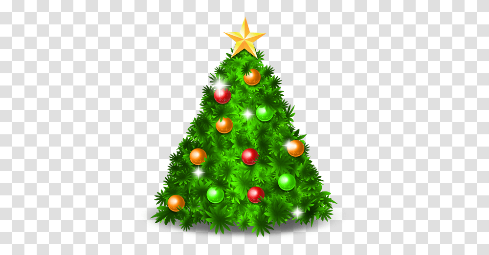 Christmas Tree Icon Christmas Icons Softiconscom Merry Christmas Tree, Ornament, Plant, Star Symbol, Vegetation Transparent Png