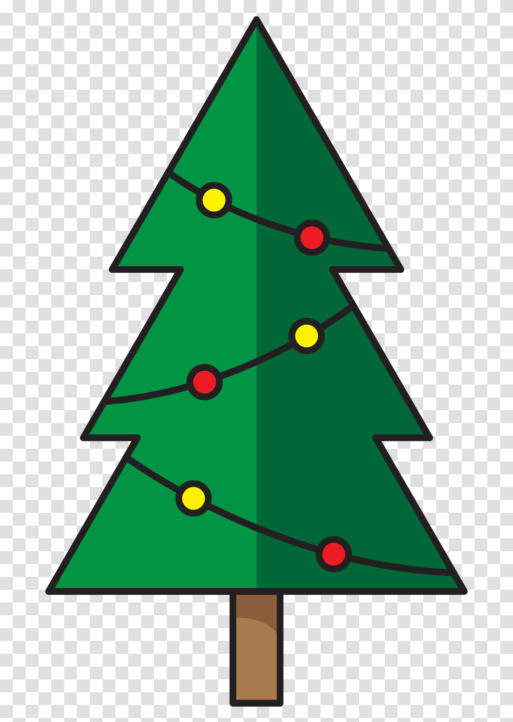 Christmas Tree Icon Graphic New Year Tree, Plant, Symbol, Ornament, Triangle Transparent Png