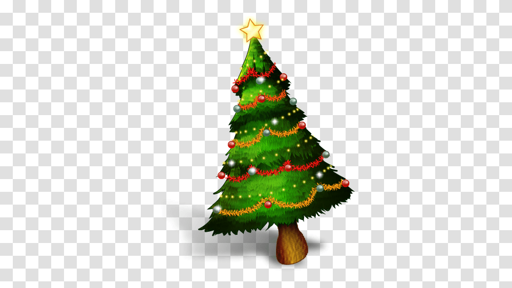 Christmas Tree Icon Iconpngcom Christmas Icon Free Download, Ornament, Plant, Lighting, Vegetation Transparent Png