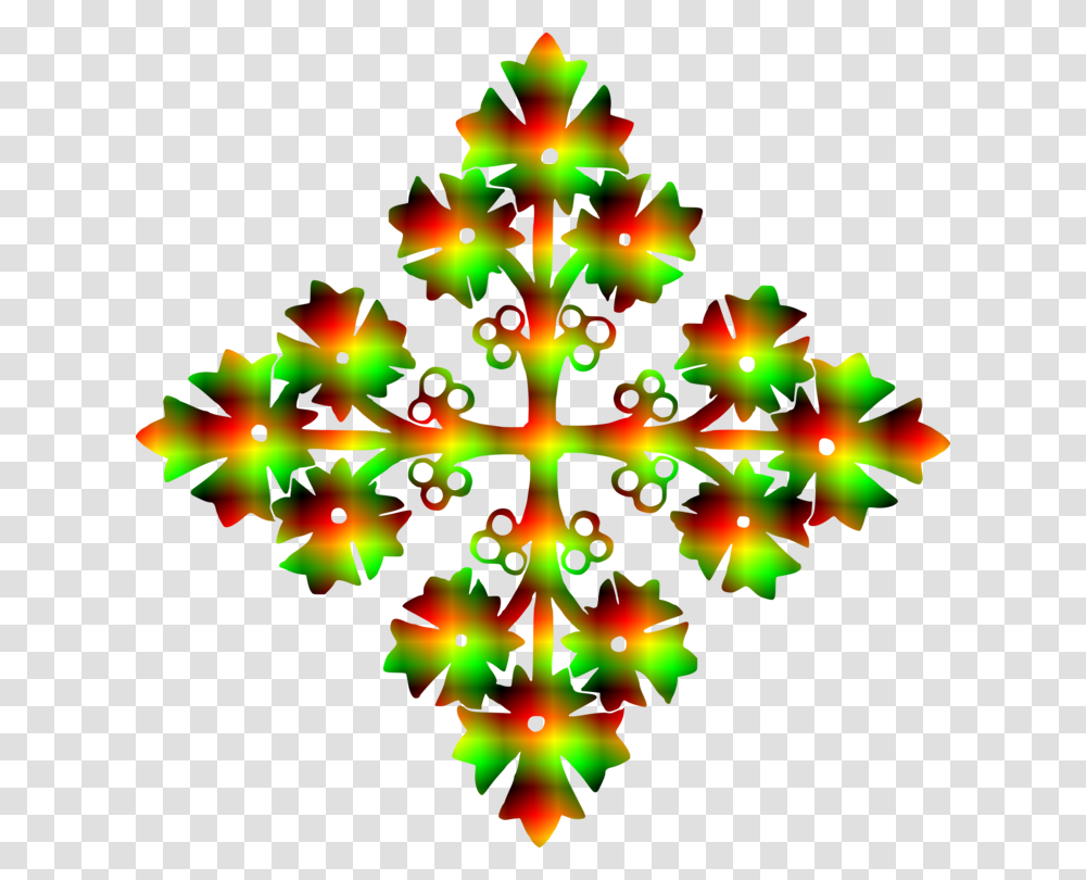 Christmas Tree Icon Illustration, Ornament, Pattern, Fractal Transparent Png