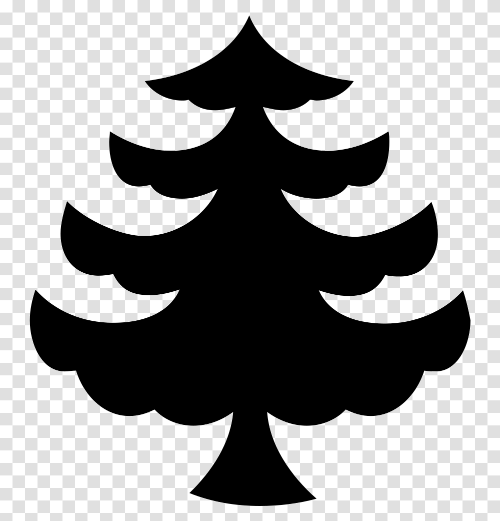 Christmas Tree Illustration, Silhouette, Stencil, Person, Human Transparent Png