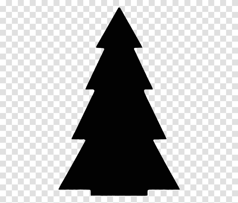 Christmas Tree Image To Print, Outdoors, Silhouette, Nature, Lighting Transparent Png