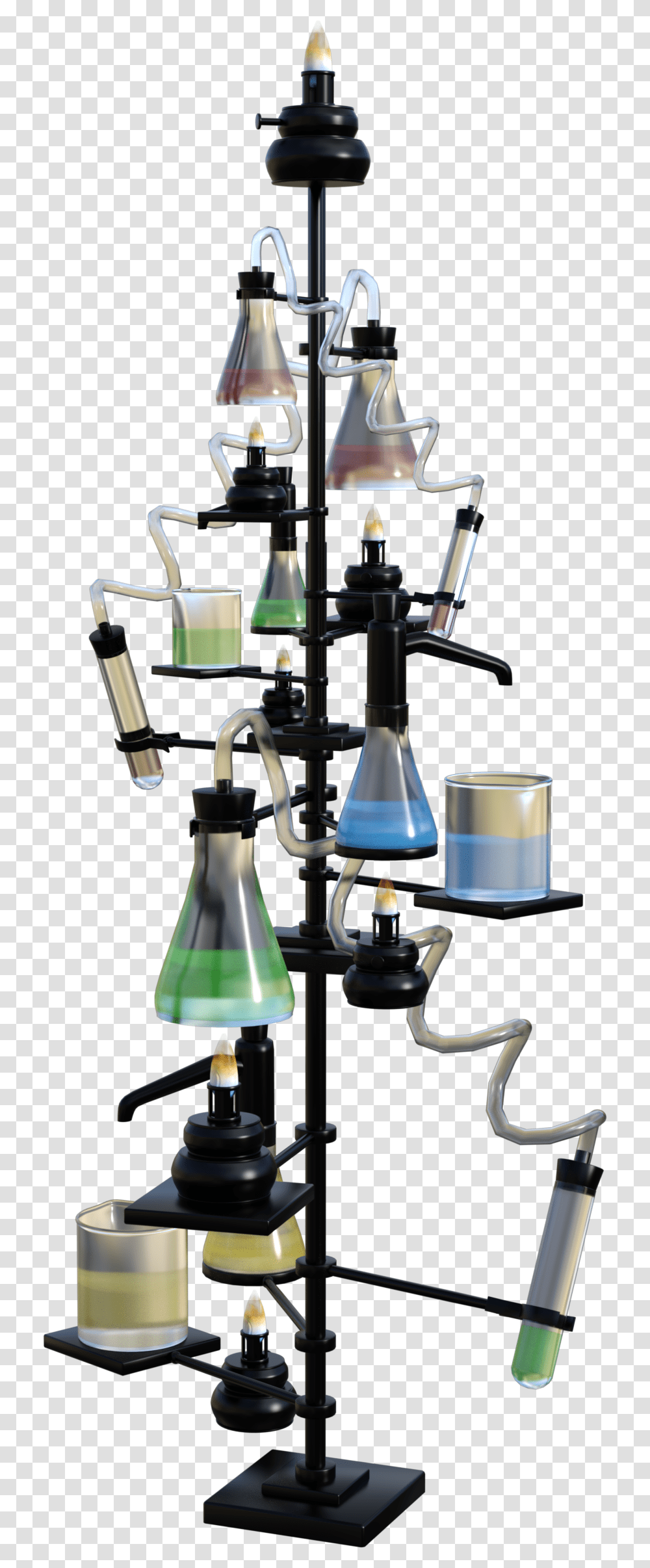 Christmas Tree, Lamp, Lab, Indoors, Glass Transparent Png