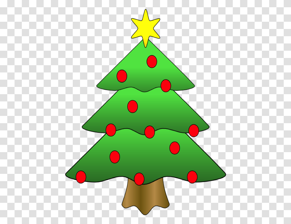 Christmas Tree Lights Clipart Christmas Tree, Plant, Symbol, Star Symbol, Ornament Transparent Png