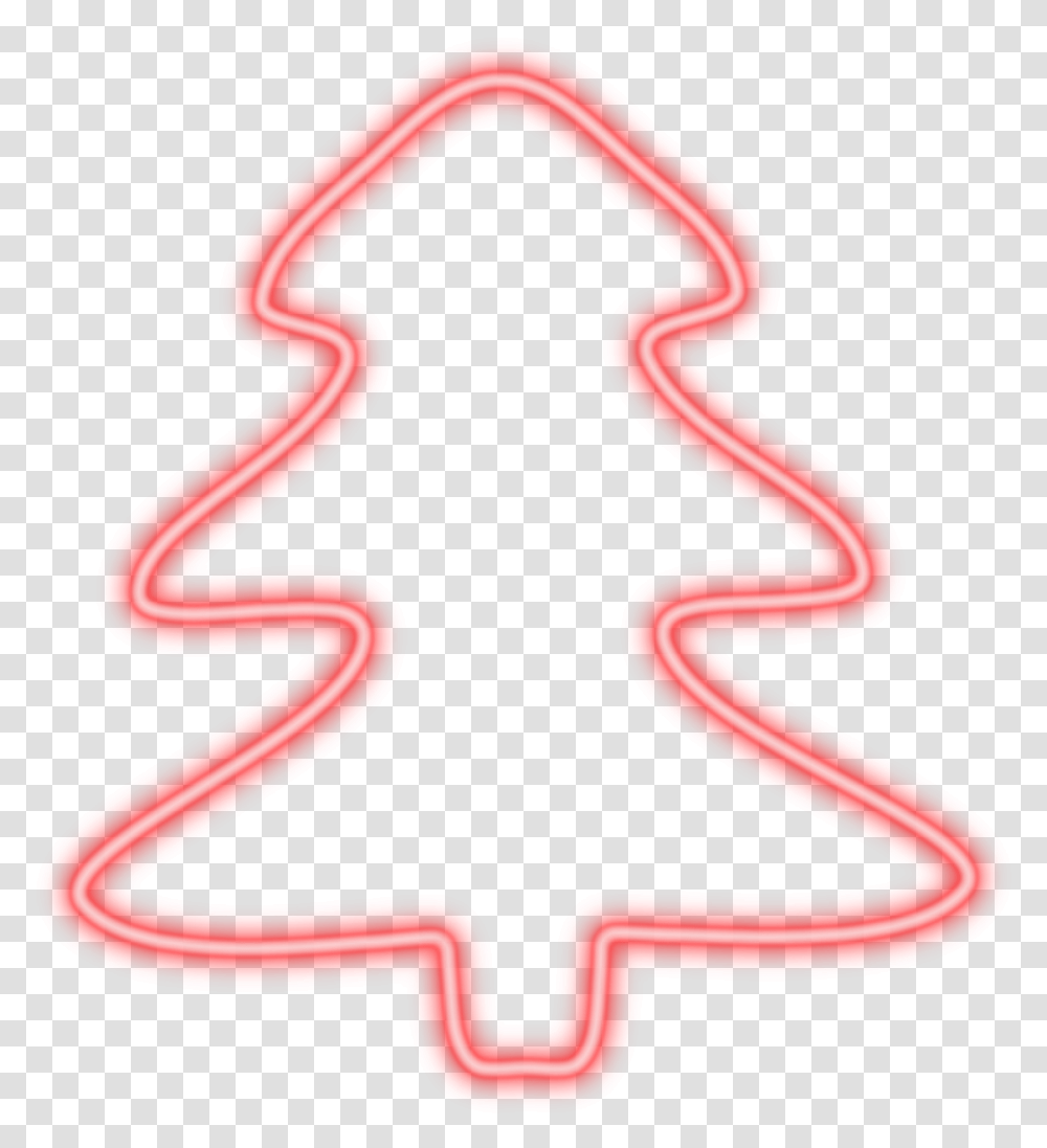 Christmas Tree Neon Red New Year Neon, Pattern, Ketchup, Food, Dynamite Transparent Png