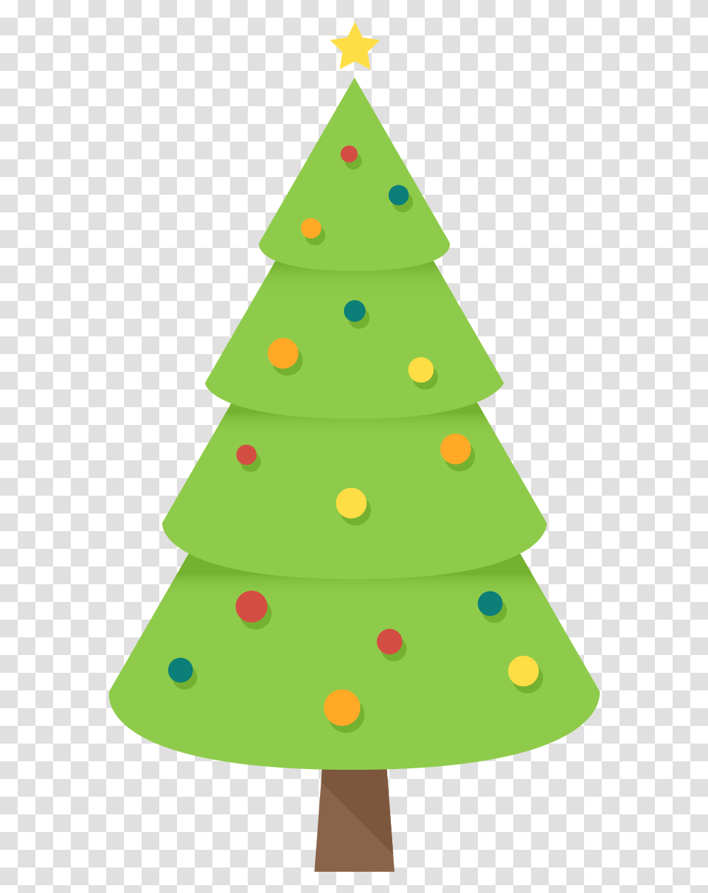 Christmas Tree Ornament Clip Art Simple Tree Christmas Tree Simple 2d, Plant, Snowman, Winter, Outdoors Transparent Png