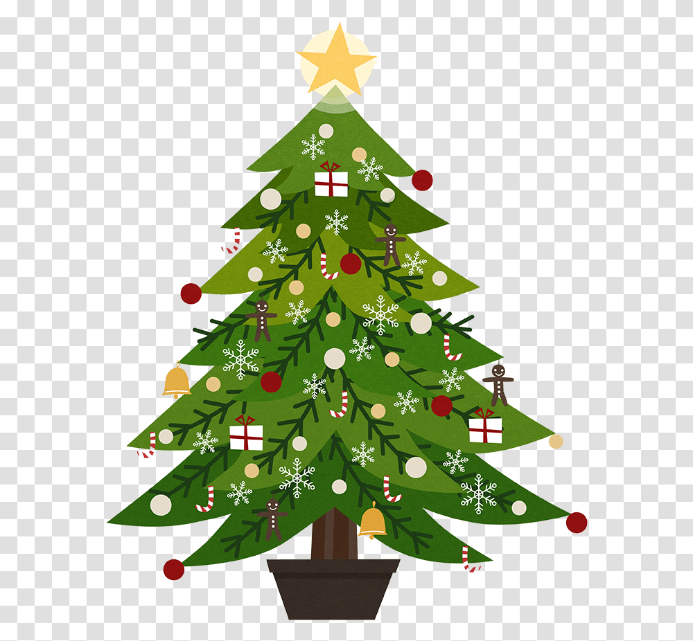 Christmas Tree, Ornament, Plant, Star Symbol Transparent Png