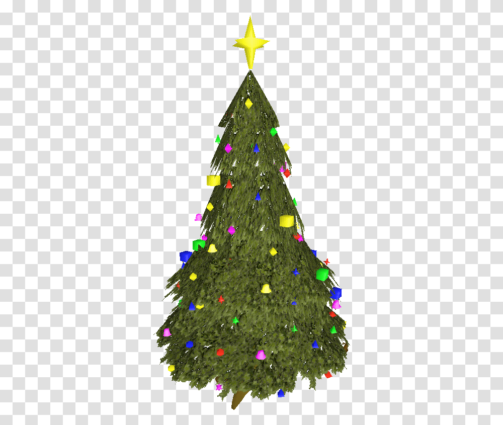 Christmas Tree Osrs Wiki Christmas Day, Ornament, Plant, Bush Transparent Png