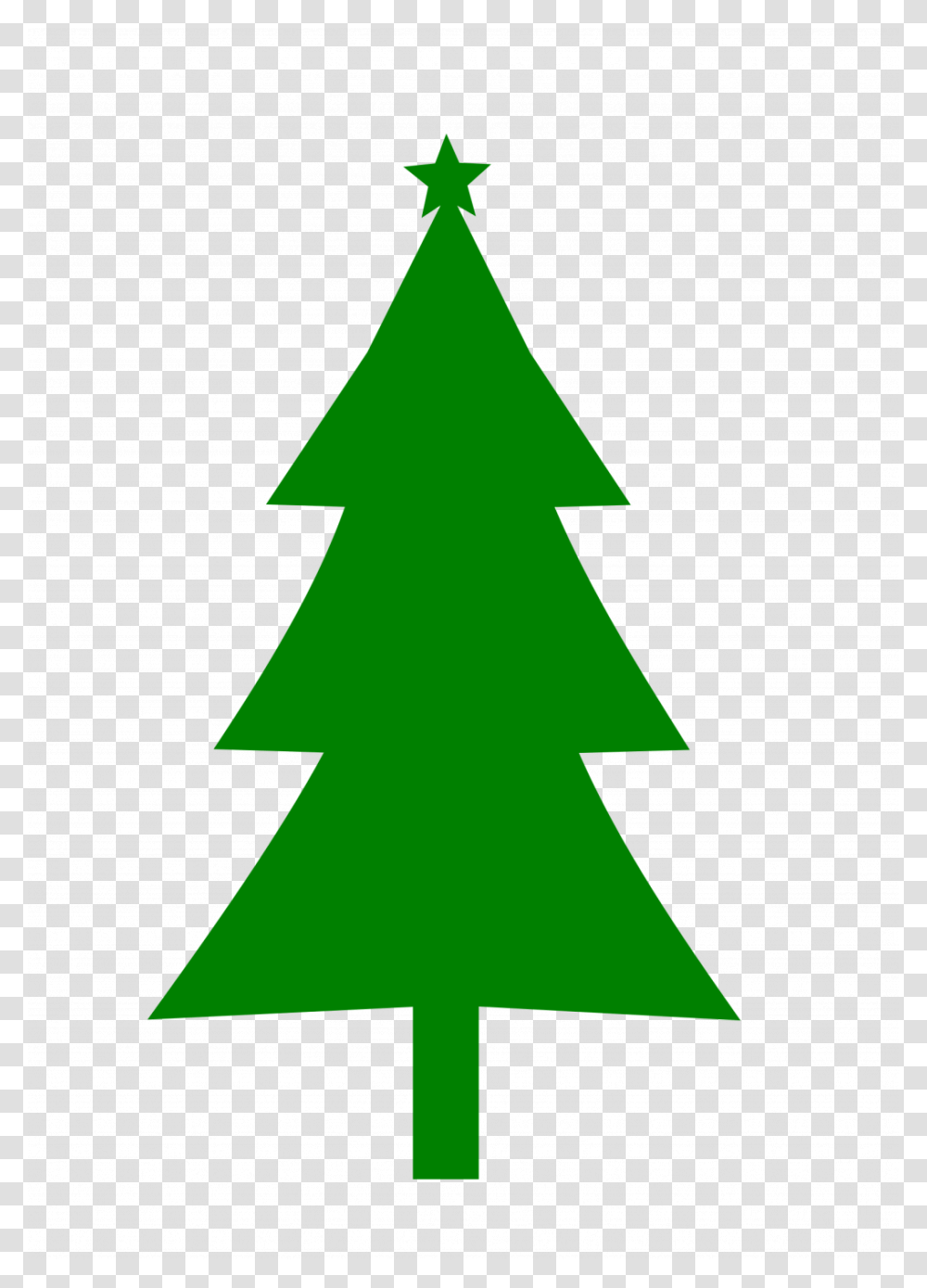 Christmas Tree Outstanding Christmas Tree Outline Clip Art Free, Star Symbol, Cross, Plant Transparent Png
