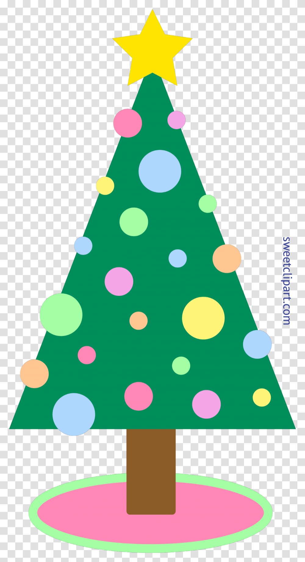 Christmas Tree Pastel Clip Art, Ornament, Plant, Apparel Transparent Png