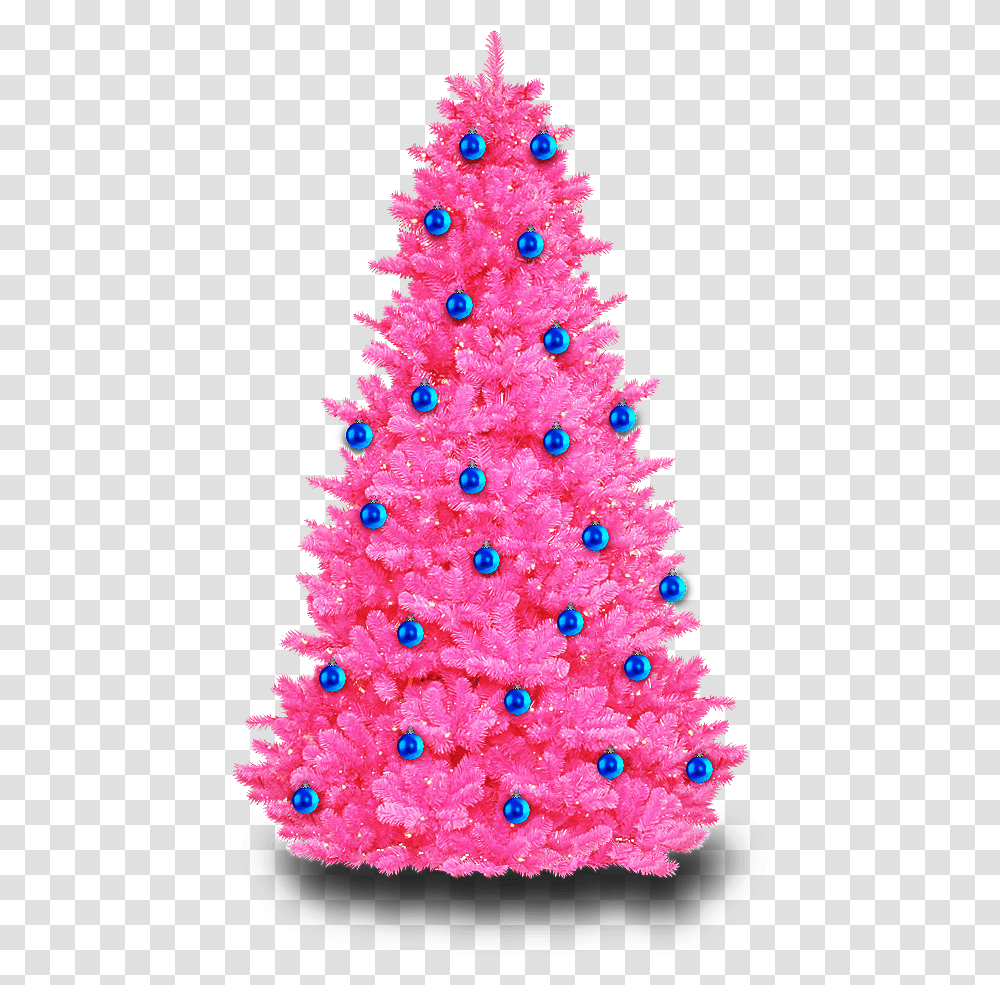 Christmas Tree Pink, Ornament, Plant, Star Symbol Transparent Png