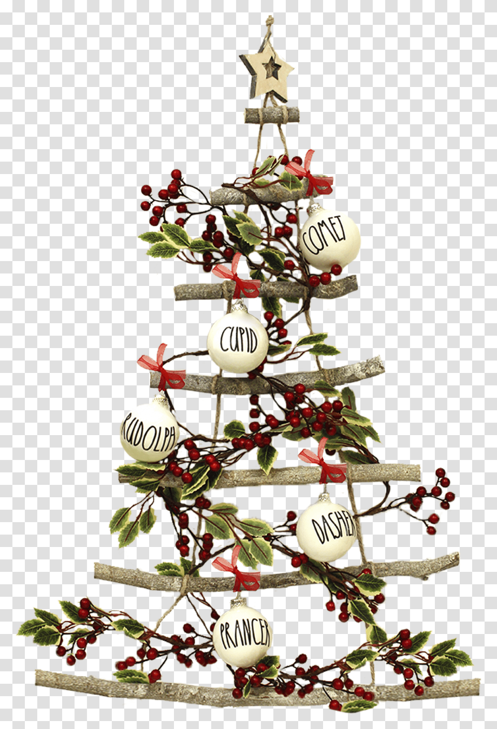 Christmas Tree, Plant, Ornament, Bird, Animal Transparent Png