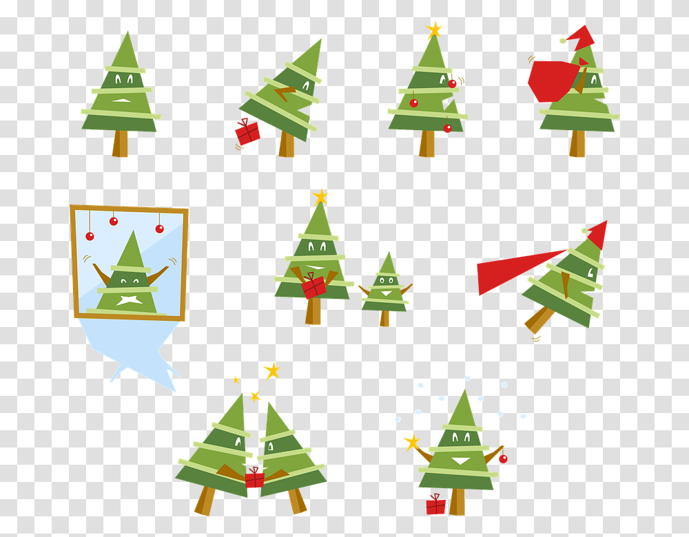 Christmas Tree, Plant, Ornament, Star Symbol Transparent Png