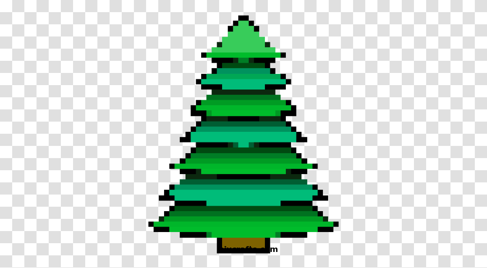 Christmas Tree Printable Pixel Art Christmas Tree, Staircase, Plant, Triangle Transparent Png