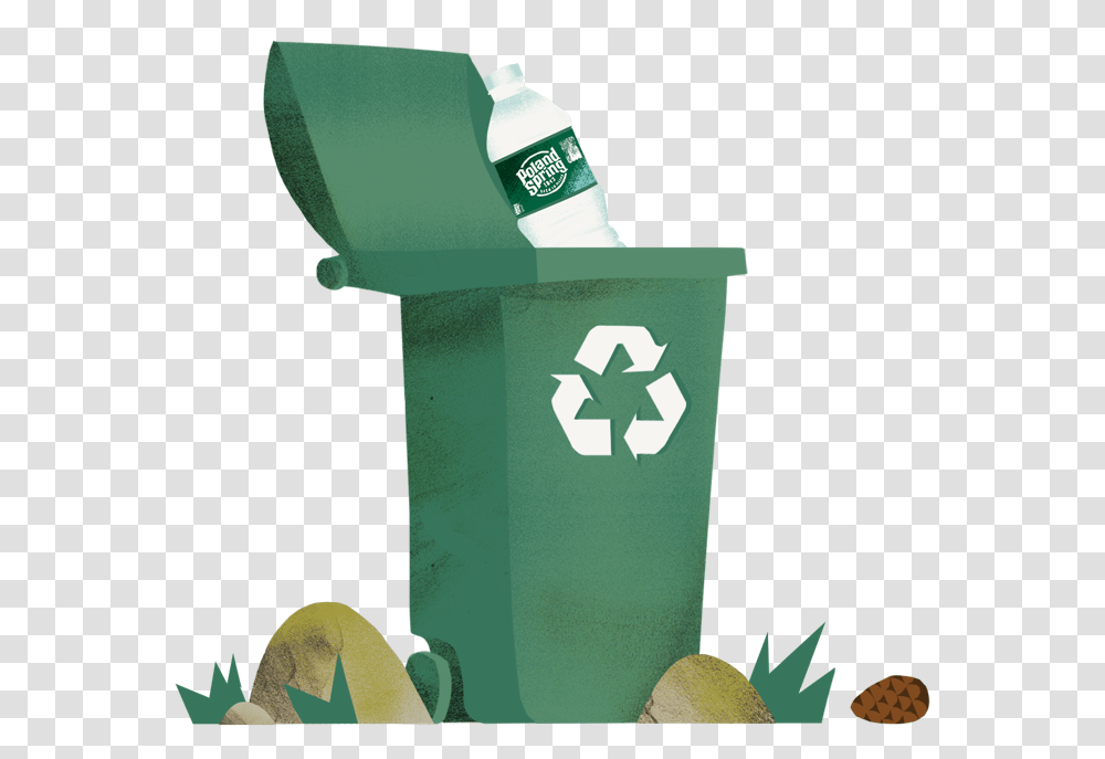 Christmas Tree, Recycling Symbol, Green, Trash Transparent Png
