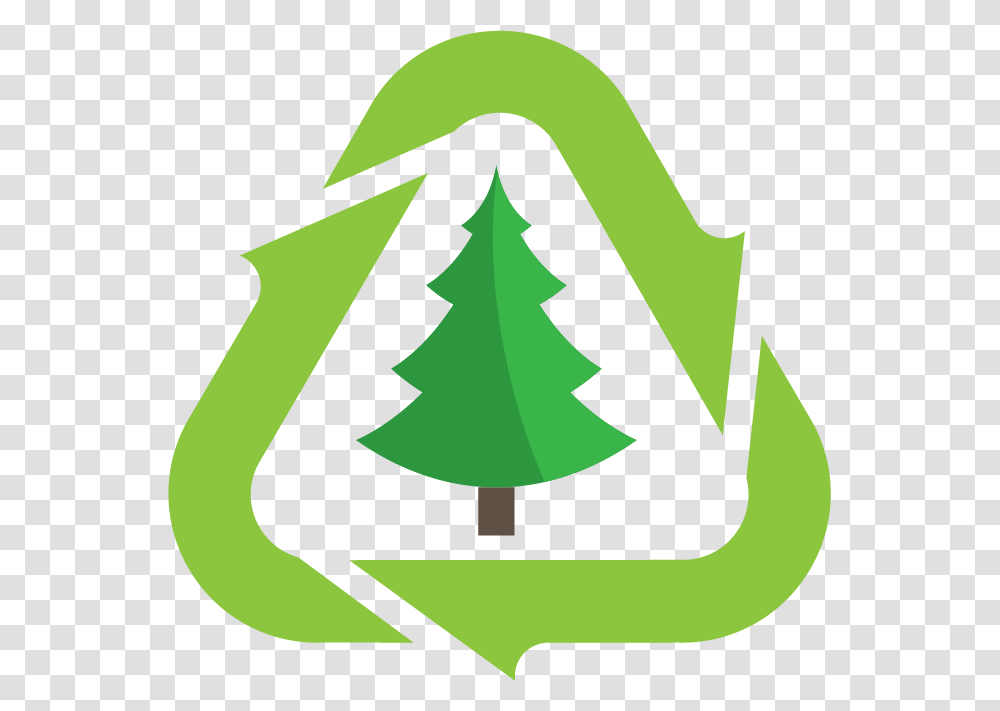 Christmas Tree Recycling, Recycling Symbol, Star Symbol Transparent Png