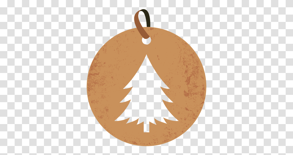 Christmas Tree Round Tag & Svg Vector File Tag Natal, Plant, Ornament, Bird, Animal Transparent Png
