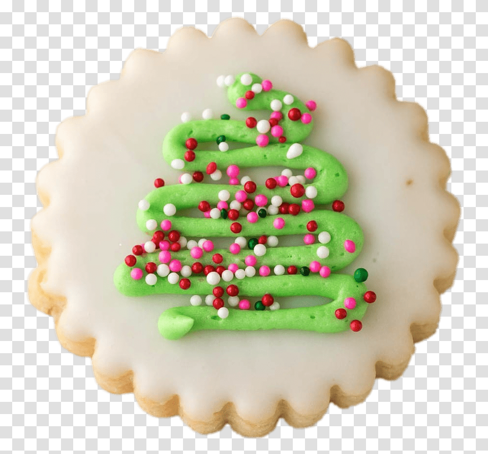 Christmas Tree Shortbread Christmas Cookie Ideas 2019, Icing, Cream, Cake, Dessert Transparent Png