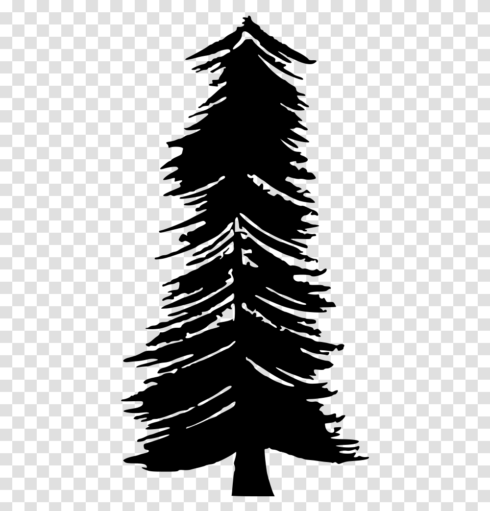 Christmas Tree Silhouette Background, Gray, World Of Warcraft Transparent Png
