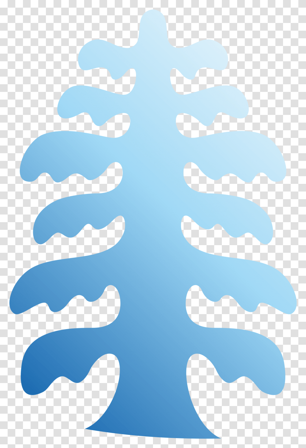 Christmas Tree Snow Silhouette Tree, Plant, Ornament, Fir, Abies Transparent Png