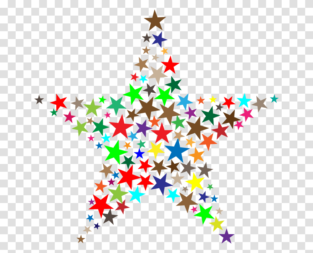Christmas Tree Star Clip Art Star Logo Black And White Christmas, Star Symbol, Triangle, Paper Transparent Png