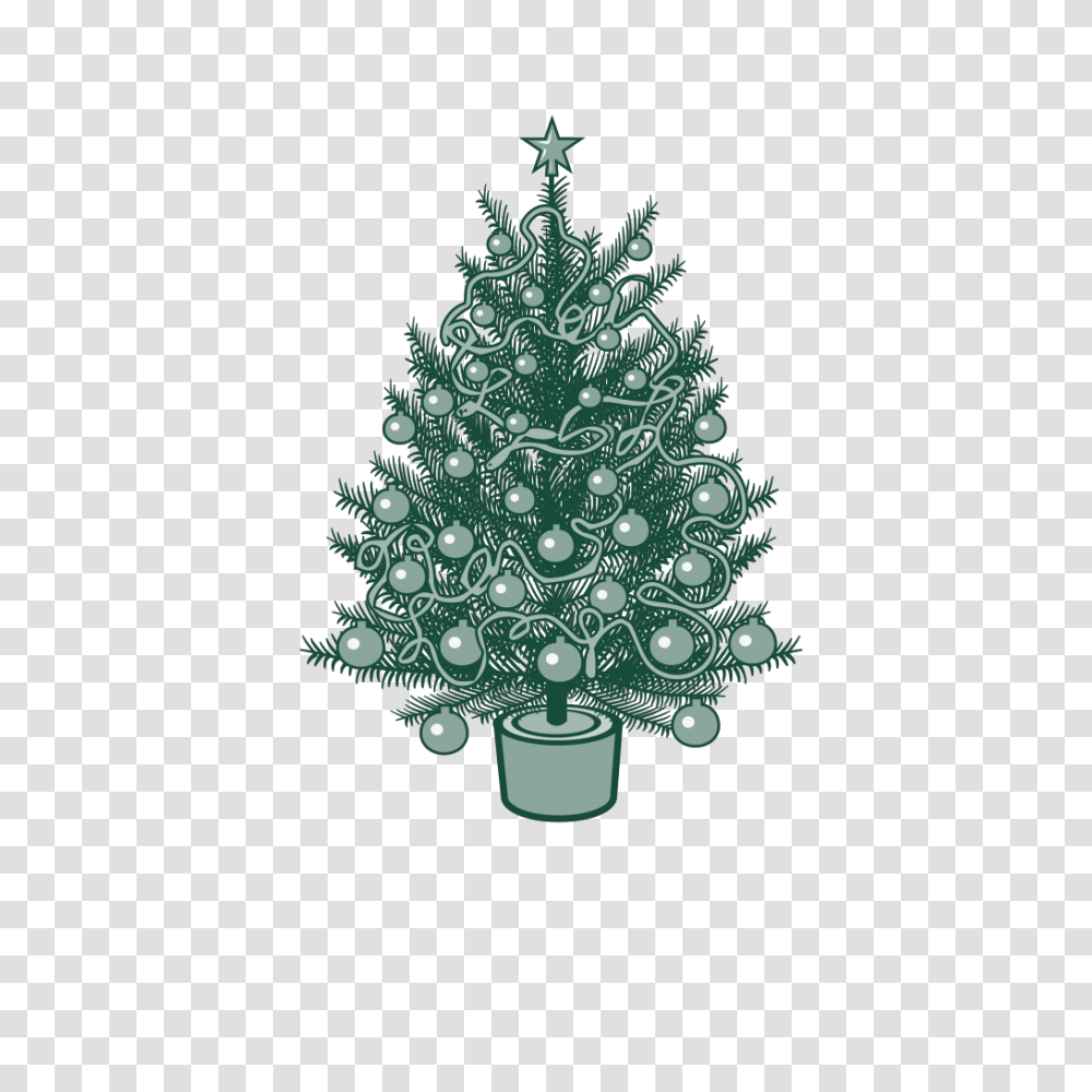 Christmas Tree Vector Frpic Christmas Tree Vector, Plant, Ornament, Graphics Transparent Png