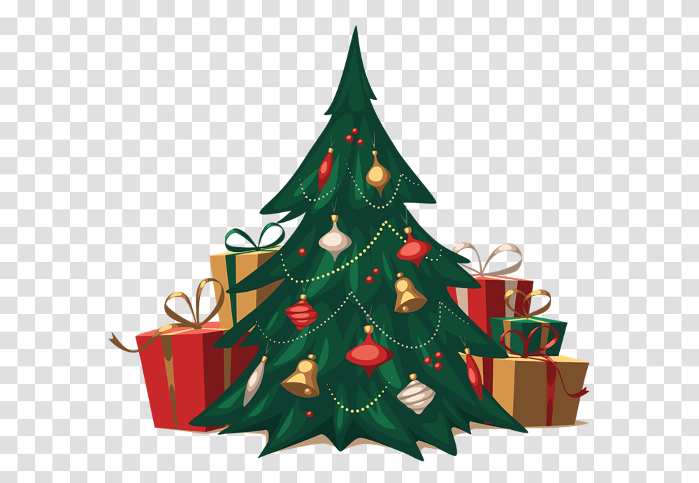 Christmas Tree Vector, Plant, Ornament Transparent Png