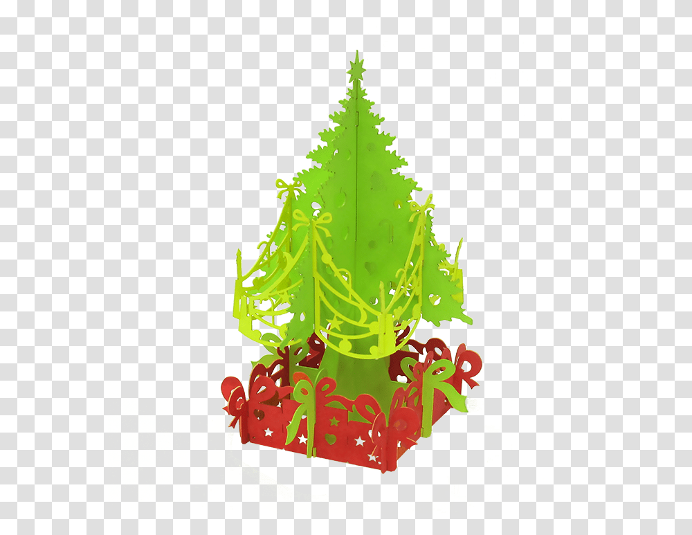 Christmas Tree With Presents Puzzlepop Illustration, Ornament, Plant, Pattern Transparent Png
