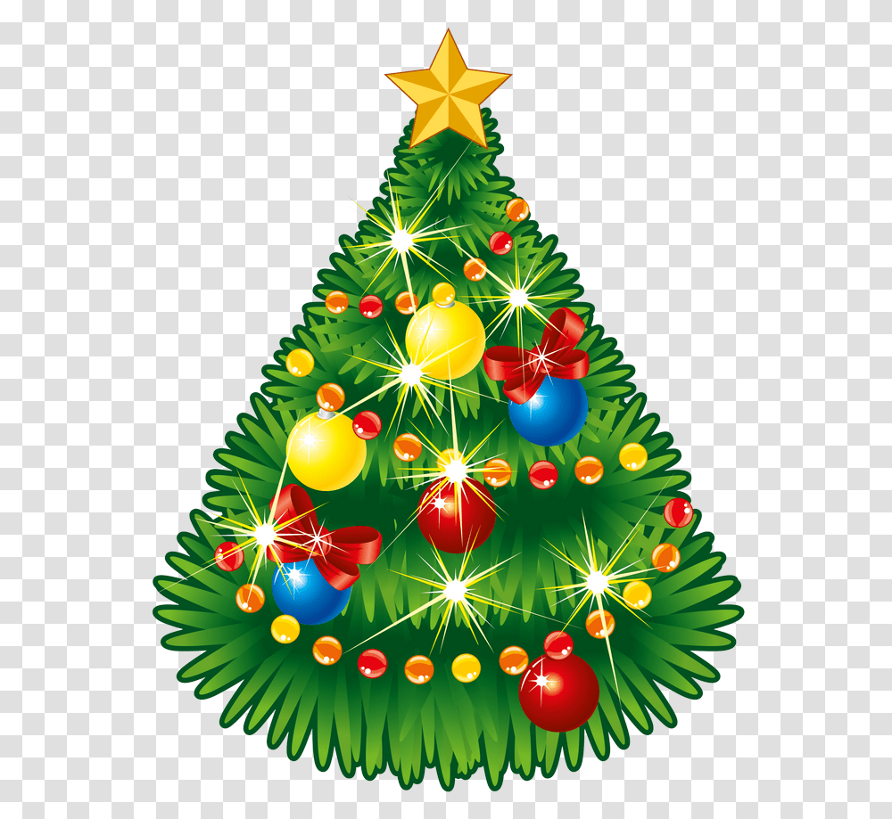 Christmas Tree With Star Clipart Printable Christmas Party Invitations, Ornament, Plant, Bush, Vegetation Transparent Png