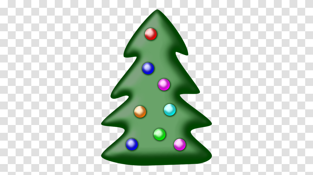 Christmas Tree With Star Vector Clip Art, Plant, Ornament, Star Symbol, Birthday Cake Transparent Png