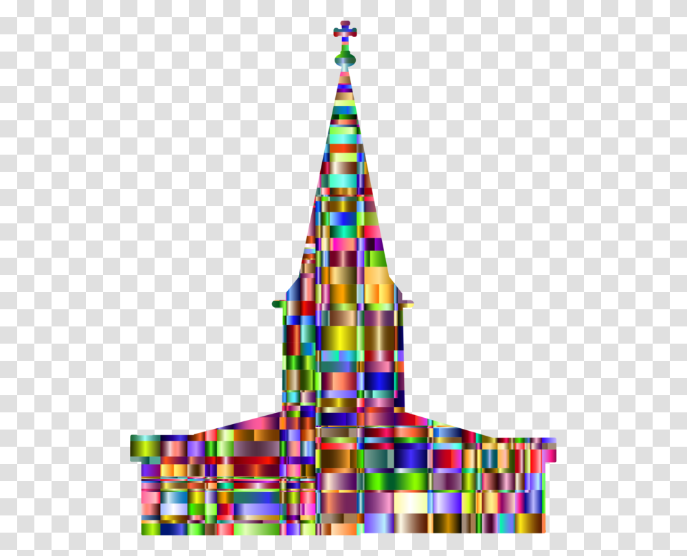 Christmas Treetreechristmas Decoration Church, Lighting, Party Hat Transparent Png