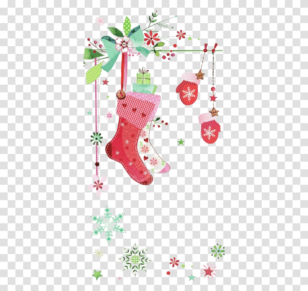 Christmas Vecteur Resource Red Christmas Background, Christmas Stocking, Gift Transparent Png