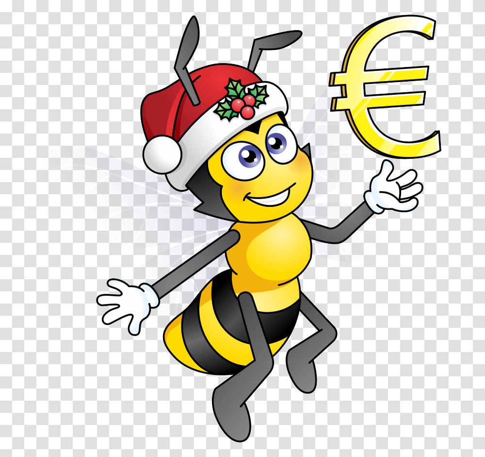 Christmas, Wasp, Bee, Insect, Invertebrate Transparent Png
