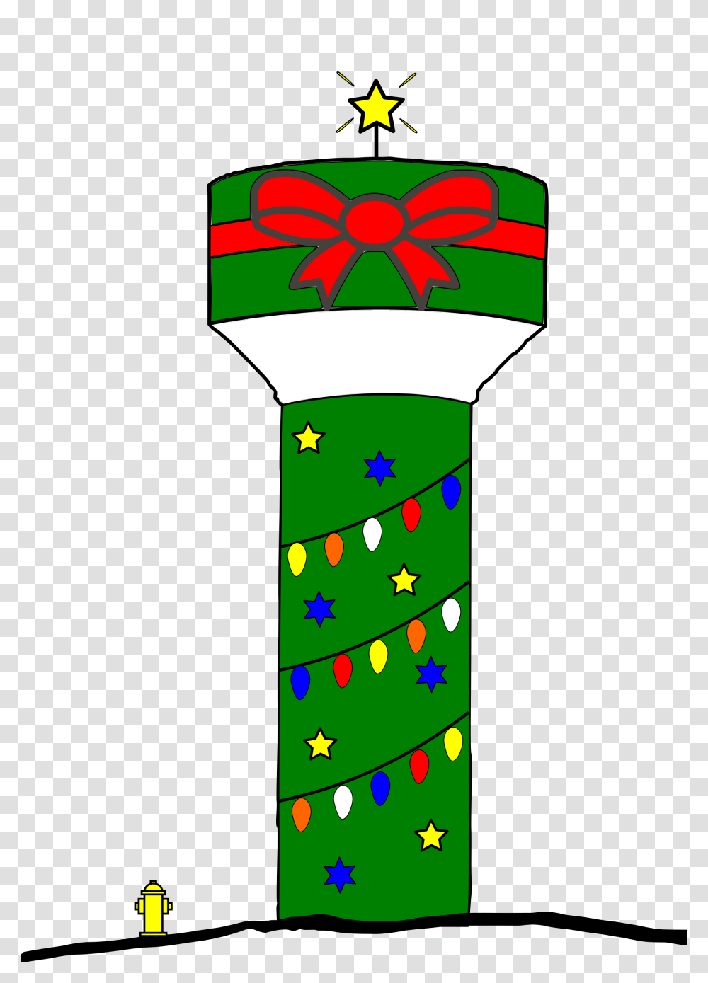 Christmas Water Tower, Plant, Flower Transparent Png