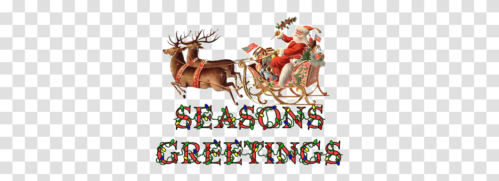 Christmas Wishes Animated Images Gifs Pictures Seasons Greetings 2020 Gif, Carriage, Vehicle, Transportation, Person Transparent Png