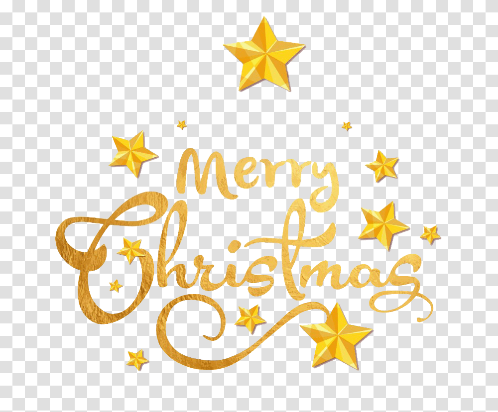 Christmas Word Photos, Star Symbol Transparent Png