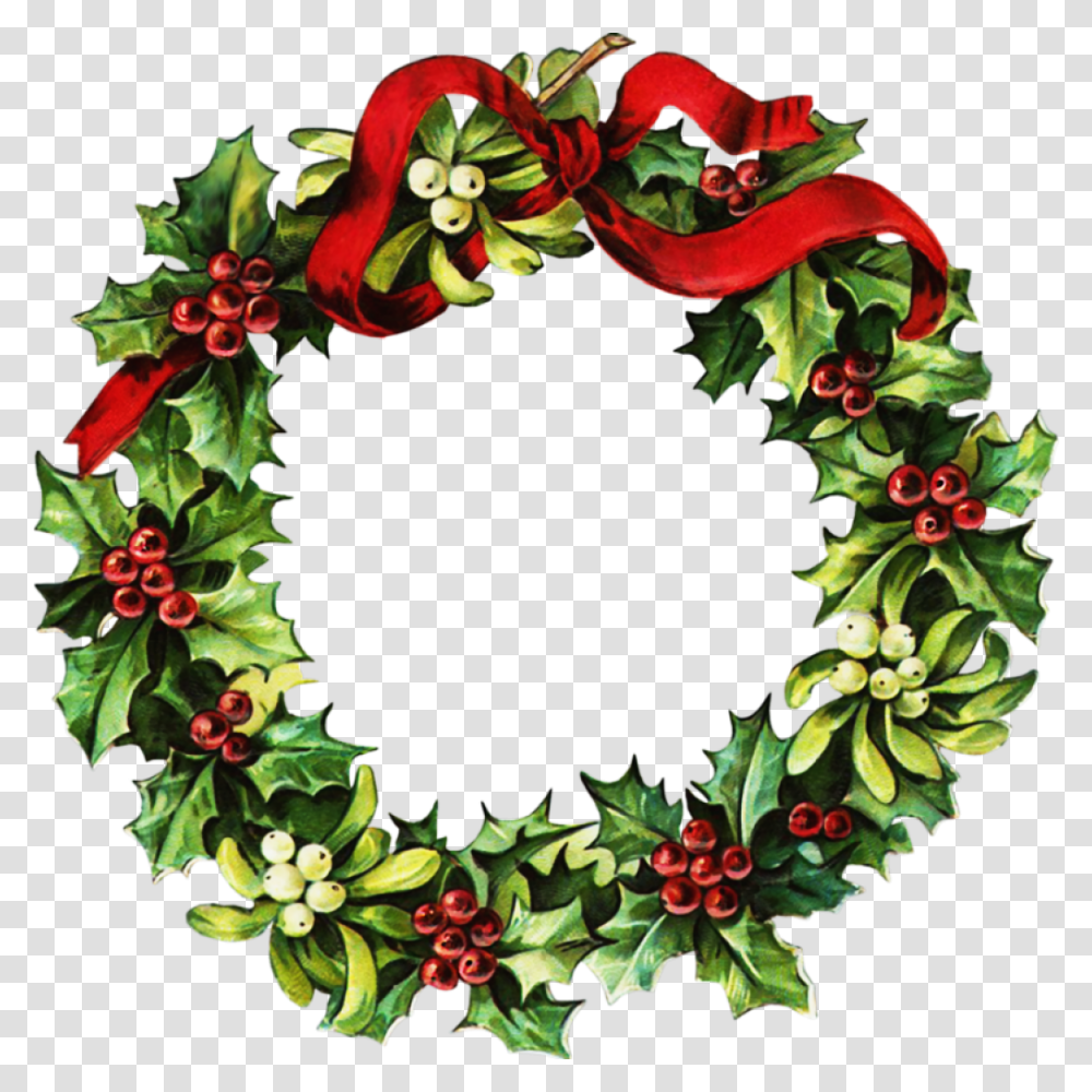 Christmas Wreath Border Kid Hd Photo Christmas Wreath Clip Art, Floral Design, Pattern, Graphics,  Transparent Png