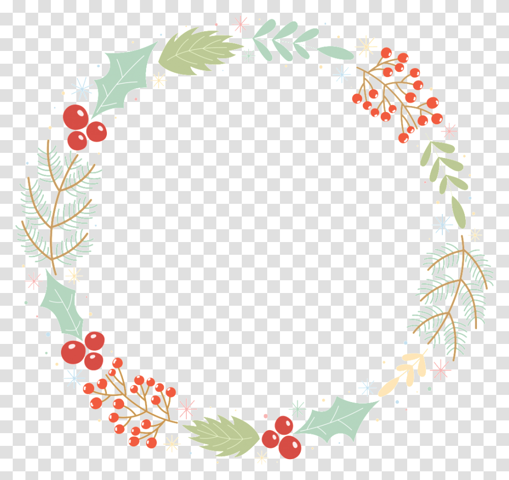 Christmas Wreath Christmas Cartoon Christmas Wreath Design Cartoon, Floral Design, Pattern, Oval Transparent Png