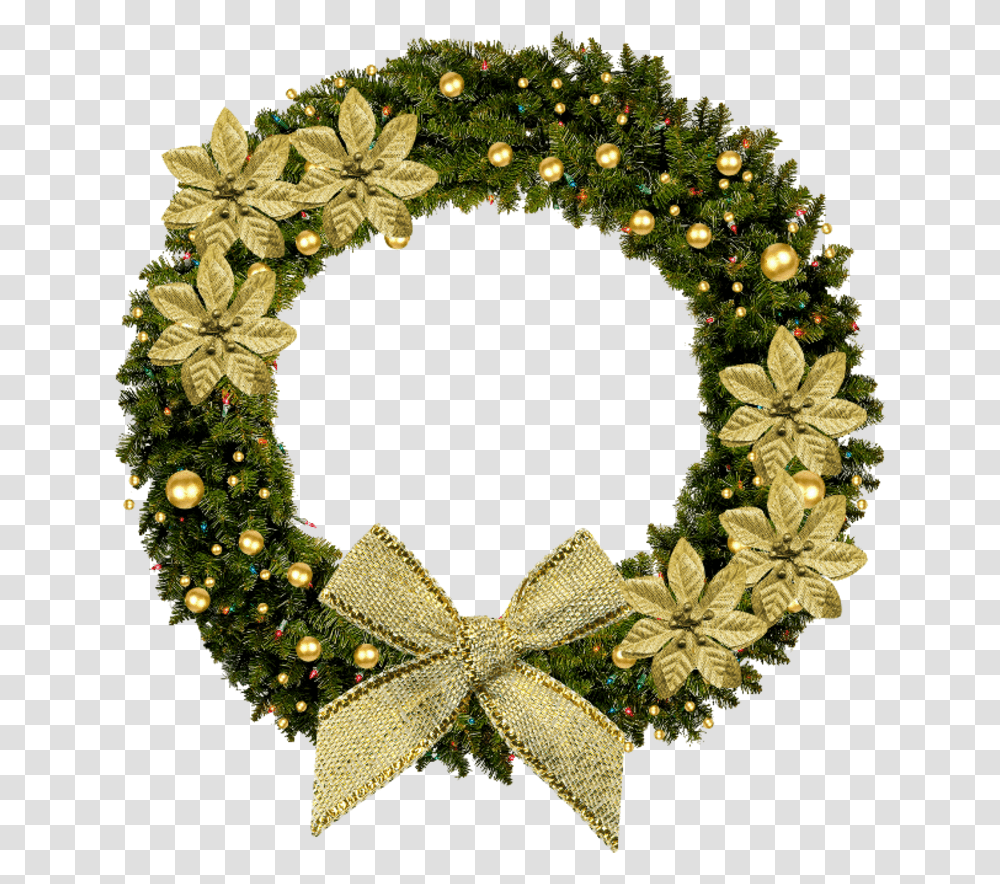 Christmas Wreath, Christmas Tree, Ornament, Plant Transparent Png