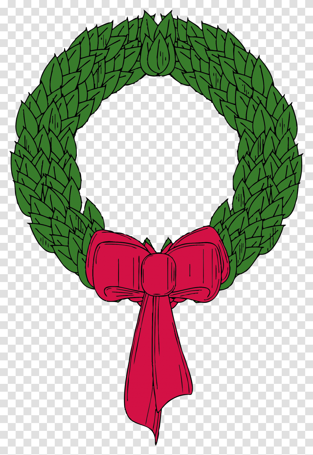 Christmas Wreath Christmas Wreath Clip Art, Tie, Accessories, Accessory Transparent Png