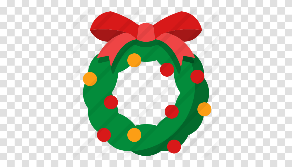 Christmas Wreath Circle, Heart Transparent Png